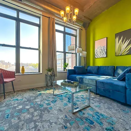 Downtown Chicago 2Br Getaway South Loop Comfort Near Mccormick Place, Soldier Field And Grant Park